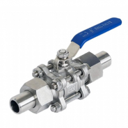 BW butt weld stainless steel ball valve