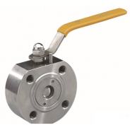Stainless steel wafer ball valve