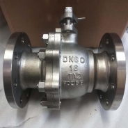 Titanium and titanium alloy ball valve