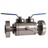 Double block and bleed DBB ball valve pressure test