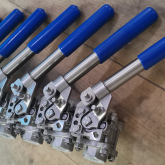 What is spring loaded ball valve