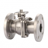 Stainless steel industrial ball valve