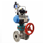 Pneumatic actuated ball valve price