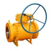 Dimensions and Weight of Class 300 Trunnion Ball Valves