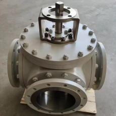 Top entry 3 way ball valve