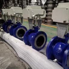 Electric V notch segment ball valve