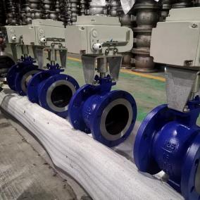 Electric V notch segment ball valve