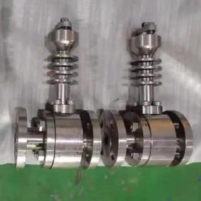 Metal seated high temperature ball valve