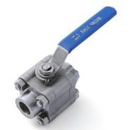 NPT threaded high pressure ball valve